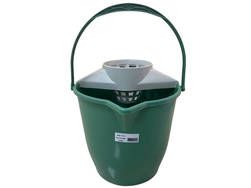 Balde 13 Lts. con escurridor - LINEA ECOLINE